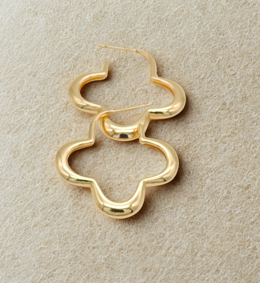 Floral-Inspired Hoops