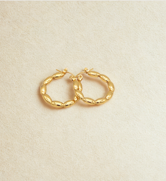 Classic Oval Hoops