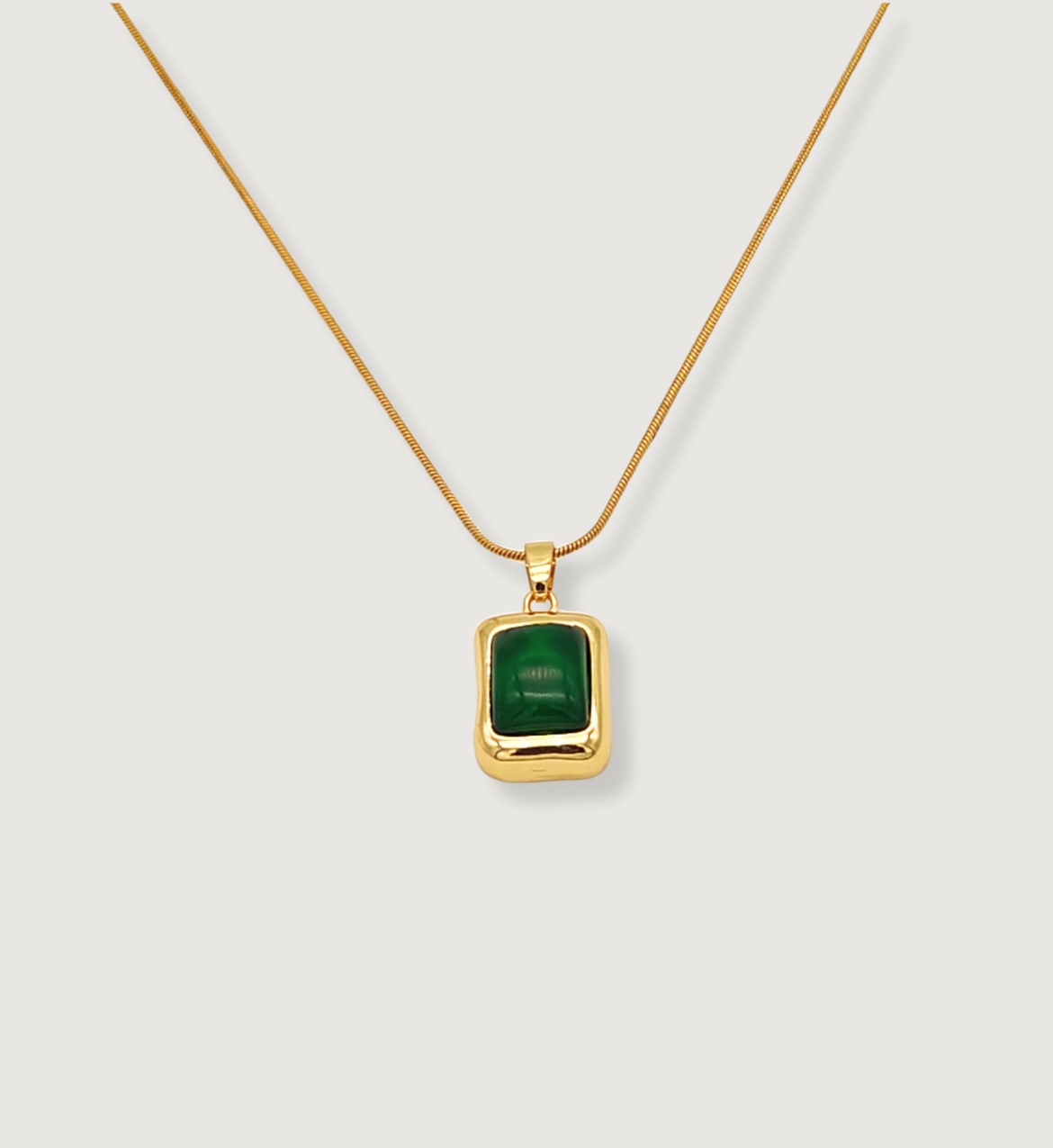 Emerald Stone Pendant