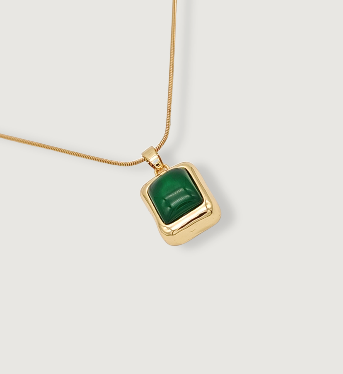 Emerald Stone Pendant