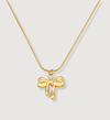 Ballet Bow Pendant Necklace