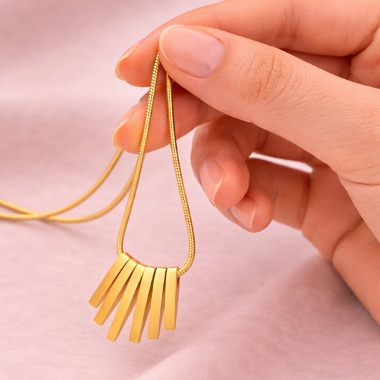 Modern Geometric Pendant