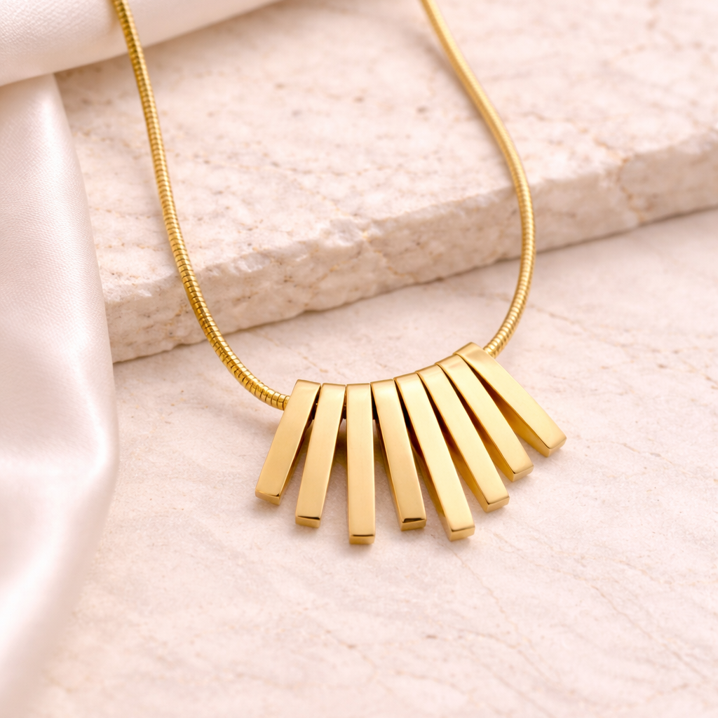 Modern Geometric Pendant