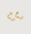 Curved Wave Earrings