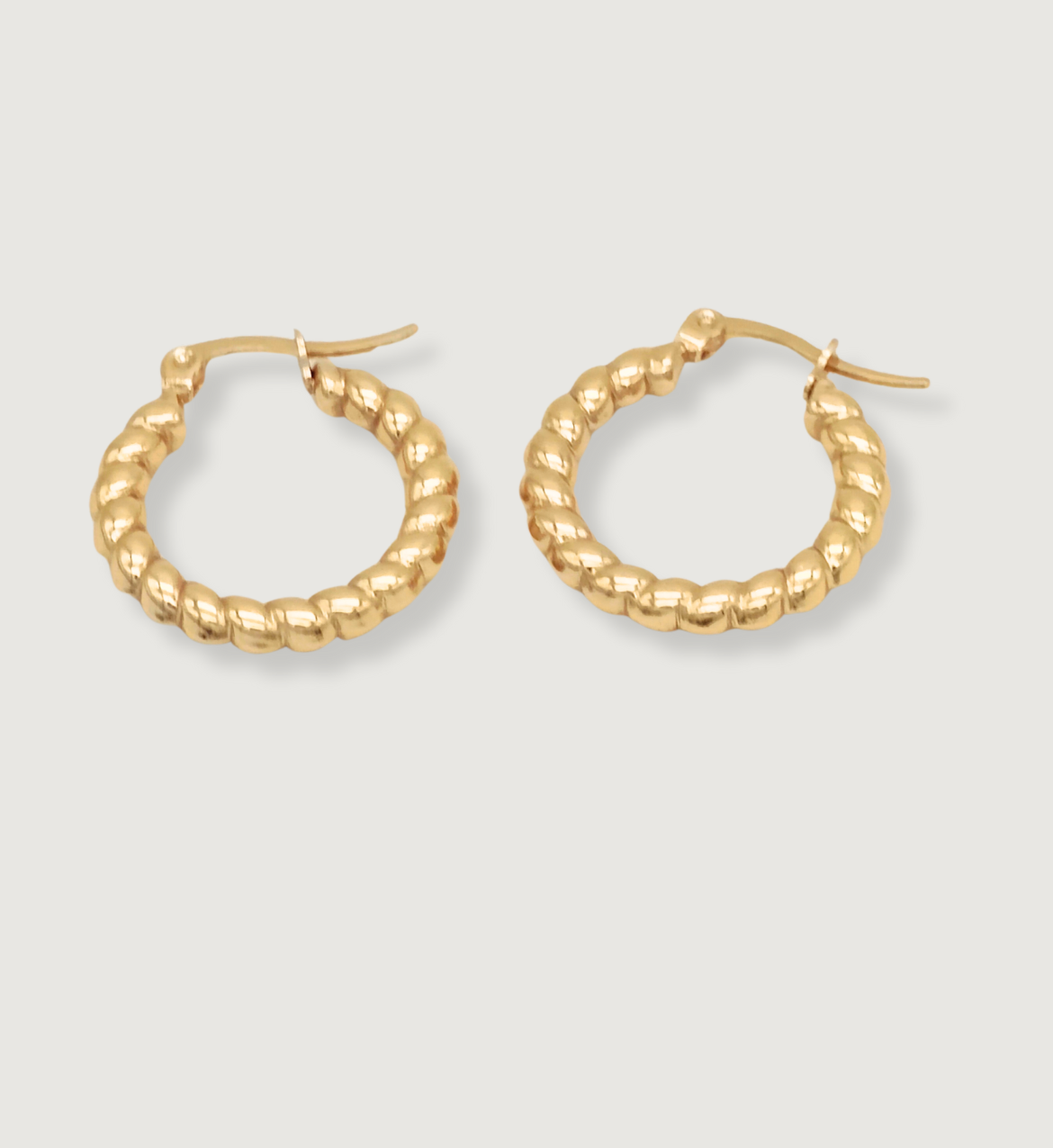 Braided Hoop Earrings