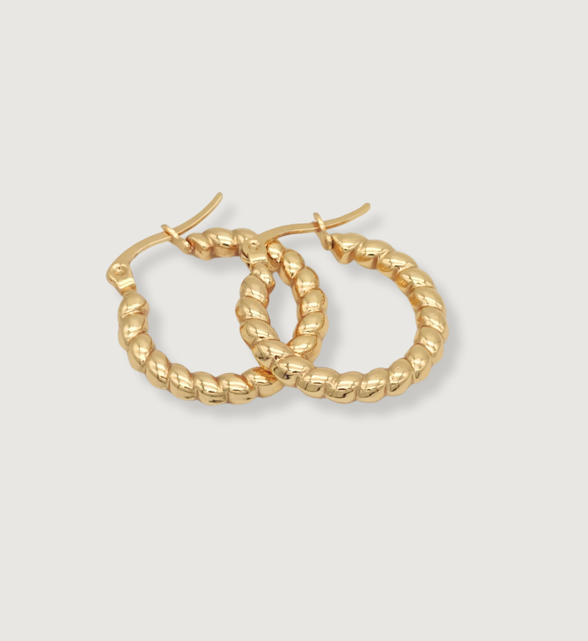 Braided Hoop Earrings