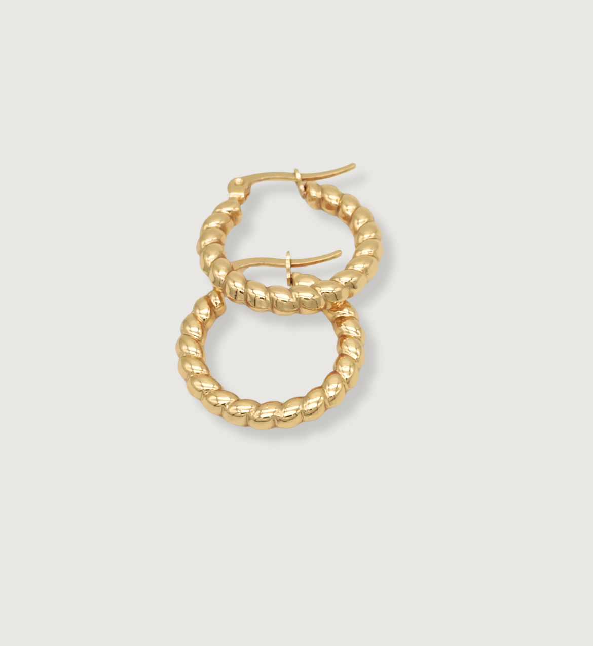 Braided Hoop Earrings