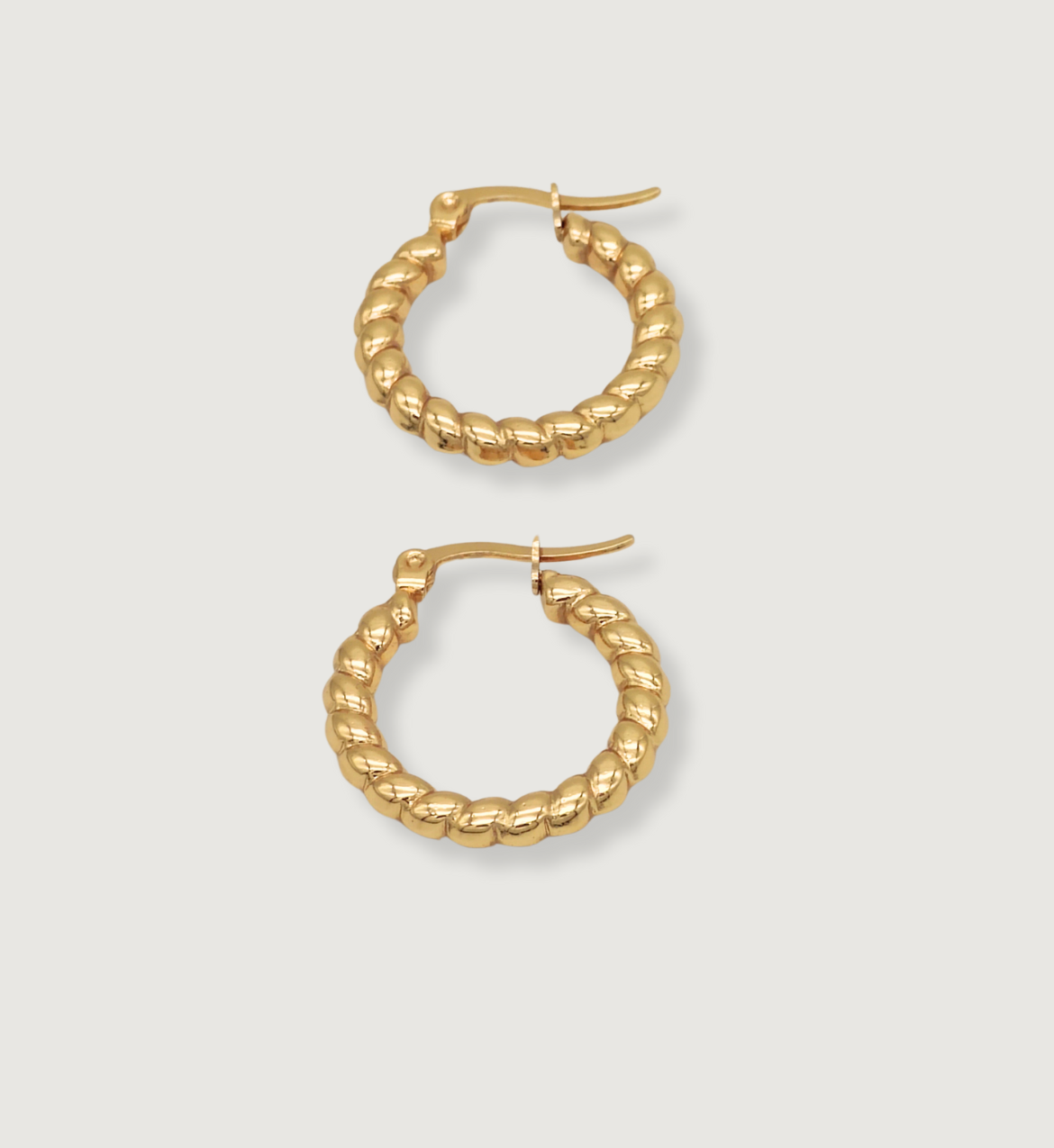 Braided Hoop Earrings