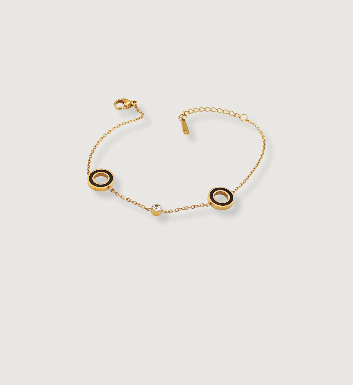 Minimalist Circle Accent Bracelet