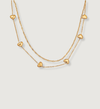 Double Layered Heart Chain Necklace