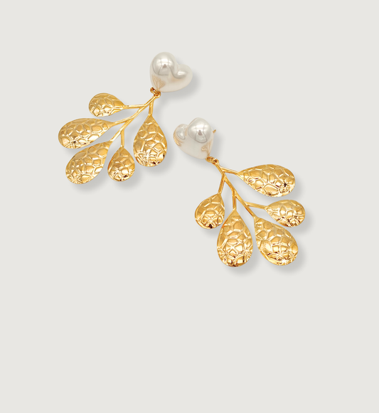 Floral Drop Earrings