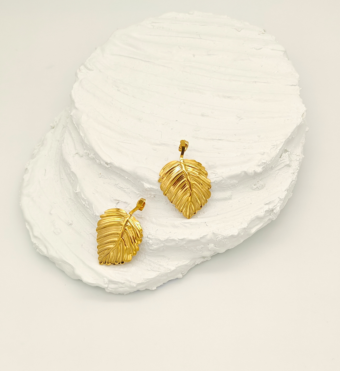Leaf Stud Earrings