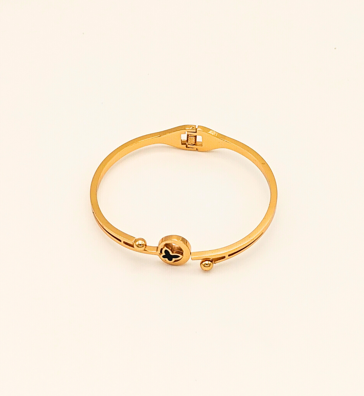 Clover Charm Gold Bracelet