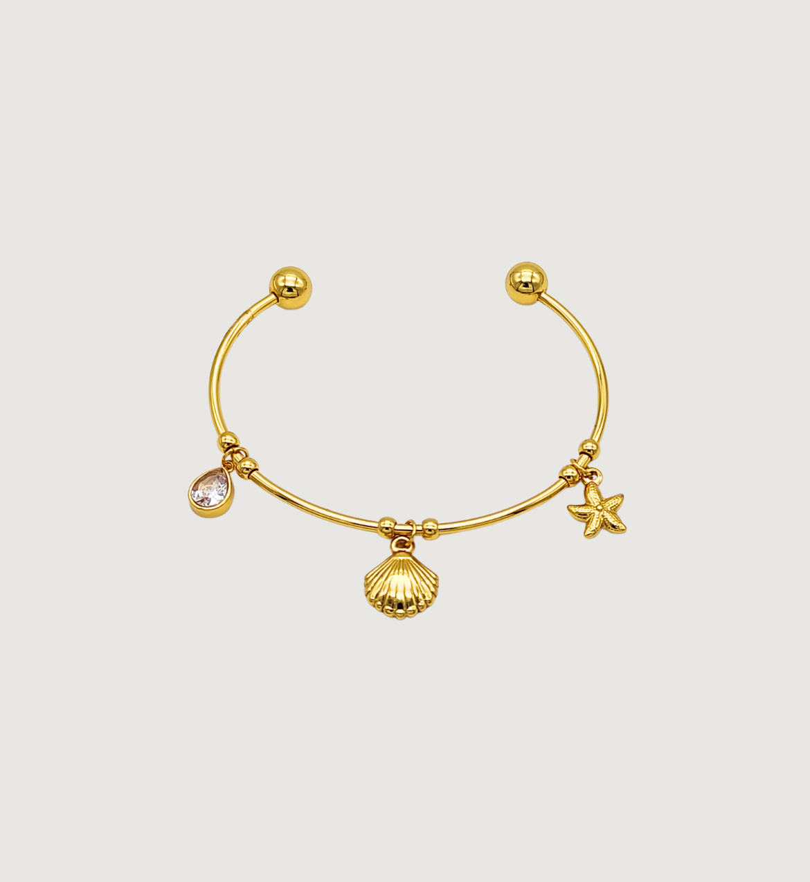 Nautical Charm Bangle