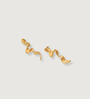 Wavy Gold Earrings
