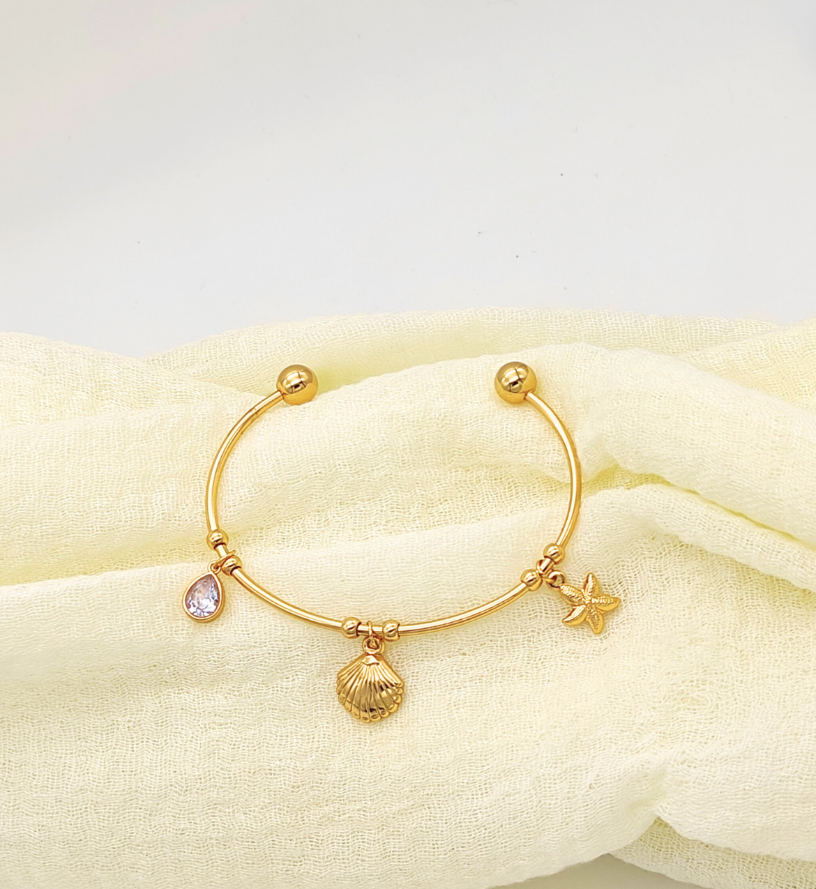 Nautical Charm Bangle