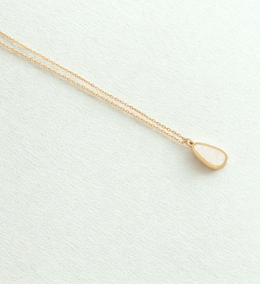 Teardrop Mother-of-Pearl Pendant