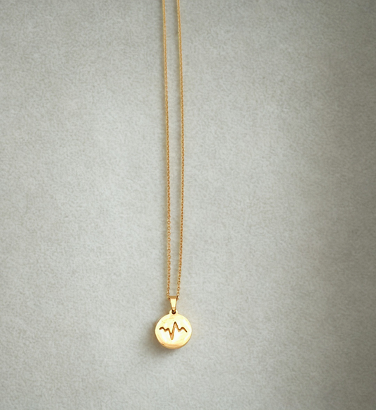 Heartbeat Wave Pendant