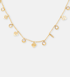 Diamond Charm Gold Necklace
