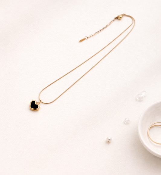 Black Heart Pendant