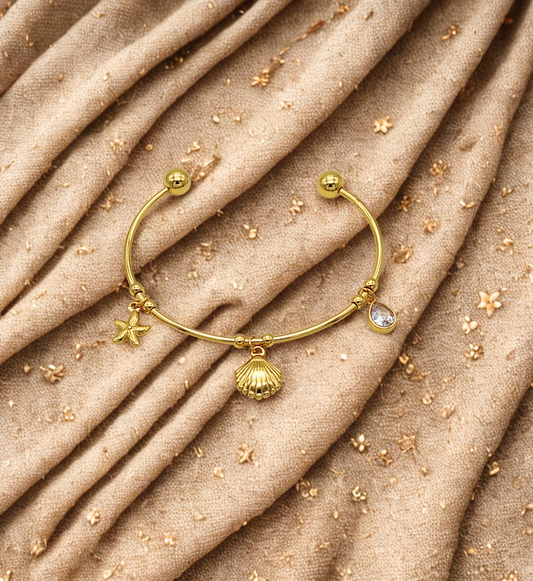 Nautical Charm Bangle