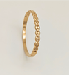 Gold Chain-Link Bangle