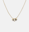 Multi-Bar Gold Pendant Necklace