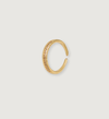 Gold Half-Band Ring with Stones