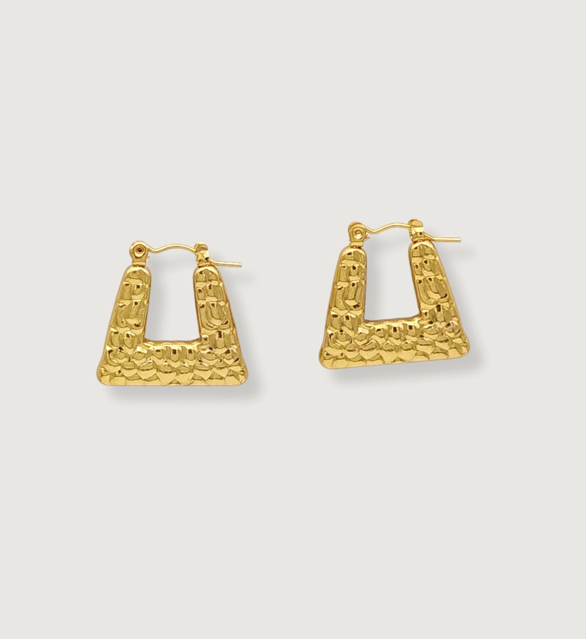 Geometric Textured Hoops