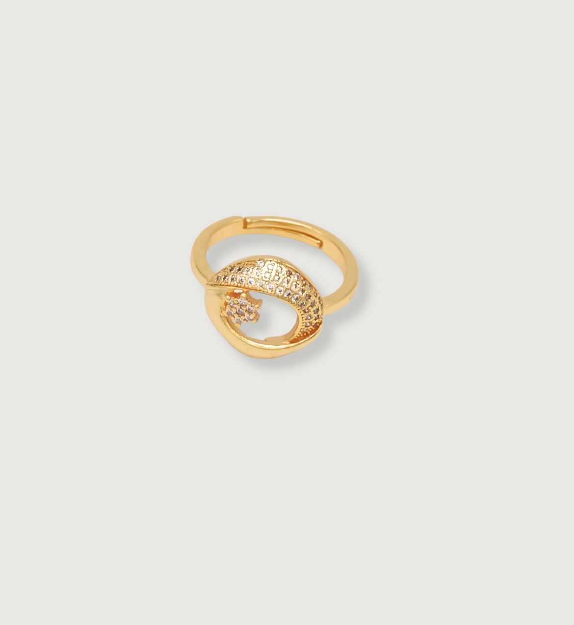 Gold Eye-Inspired Ring