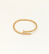 Gold Minimalist Bar Bangle