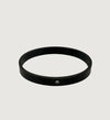 Sleek Black Diamond Accent Bracelet