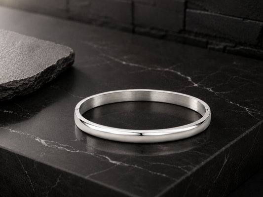 Classic Silver Cuff Bracelet