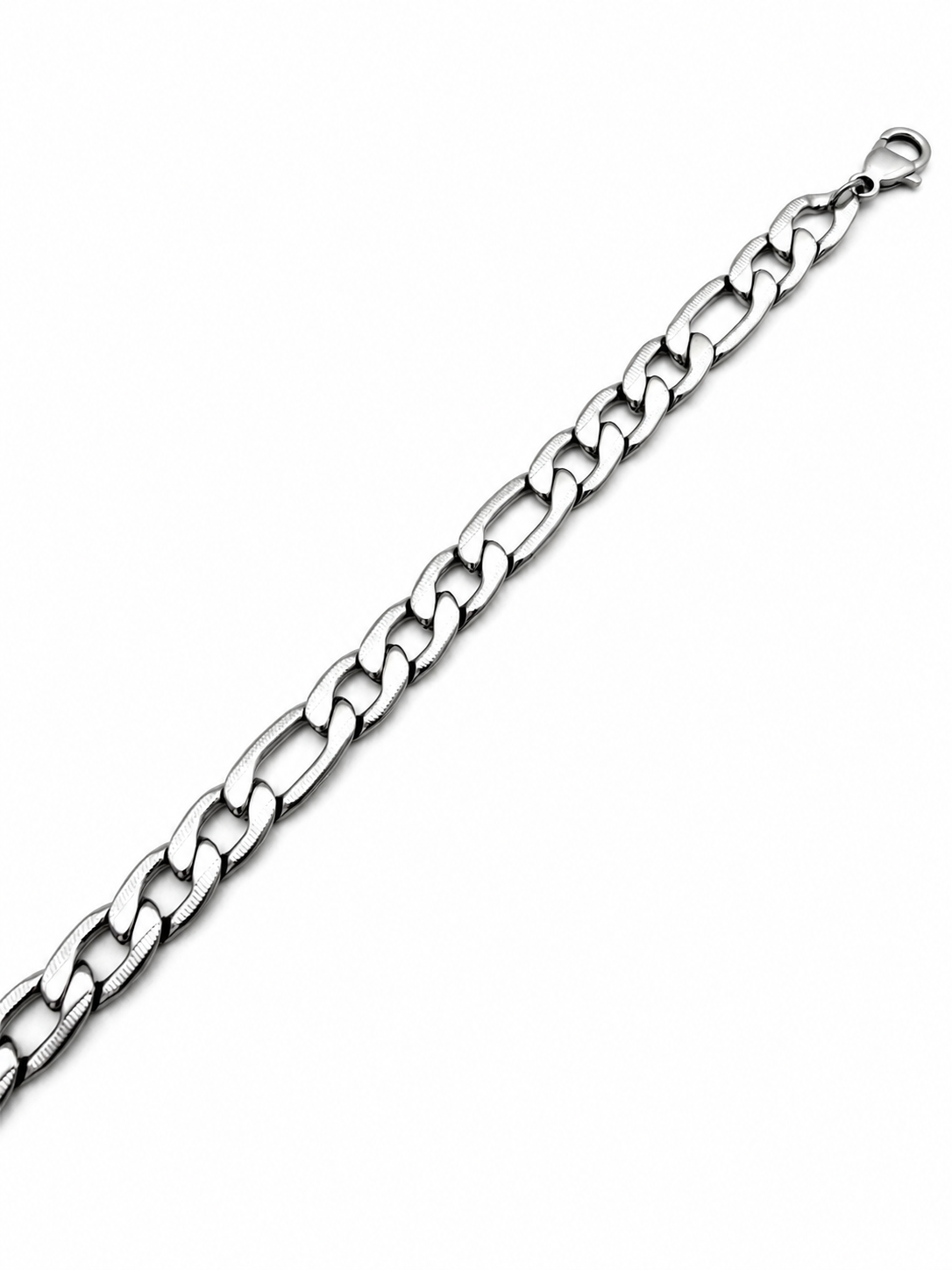 Modern Figaro Chain Bracelet
