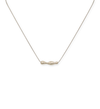 Minimal Bar Silver Necklace