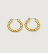 Beaded Classic Hoop Earrings