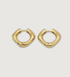 Chunky Square Hoop Earrings