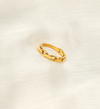 Gold Link Chain Ring