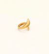 Gold Wave Ring