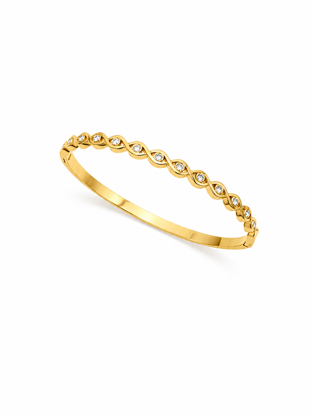 Infinity Glow Crystal Bracelet