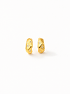Hoop Crystal Stud Earrings