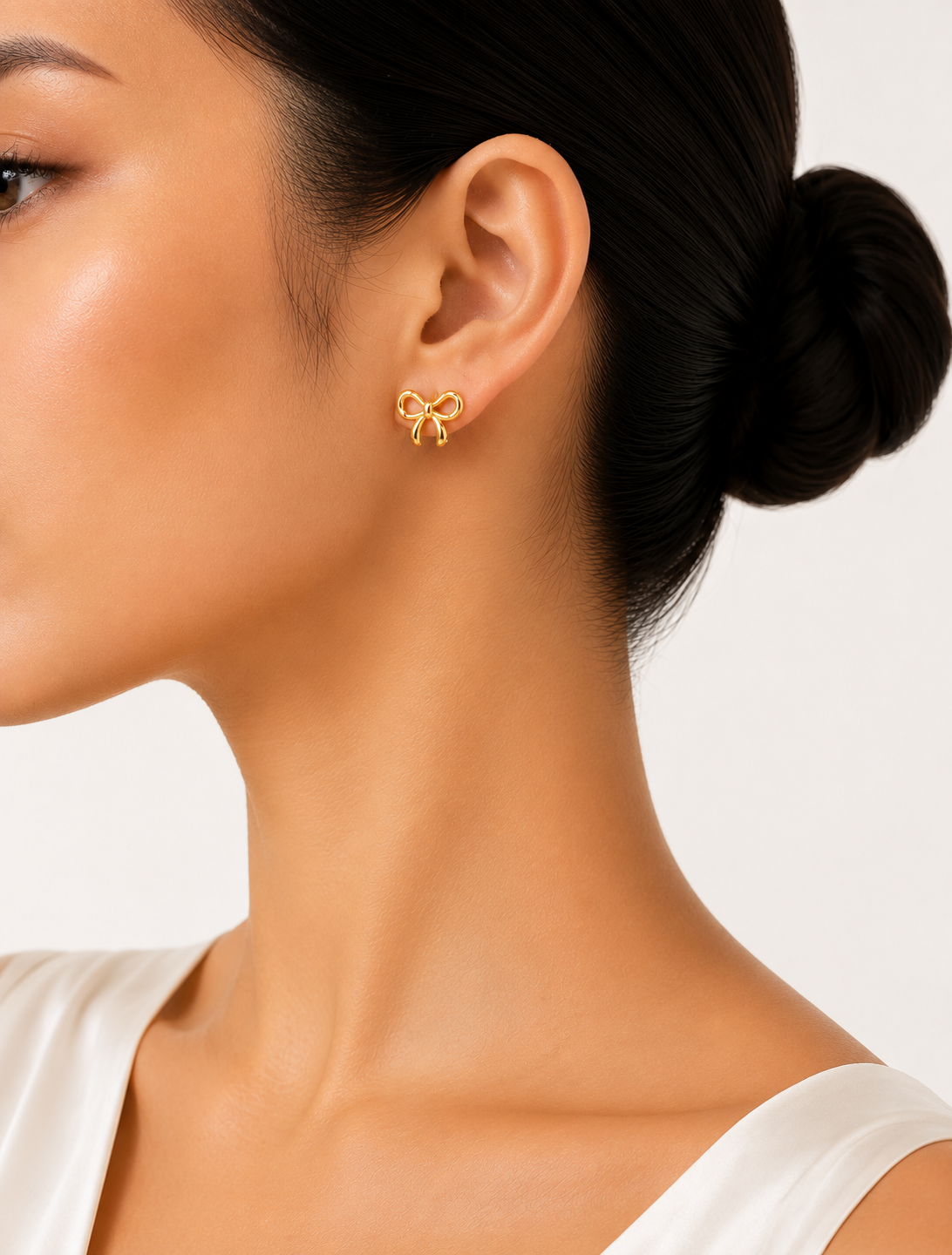 Multi-Band Crystal Hoop Earrings