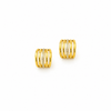 Multi-Band Crystal Hoop Earrings