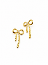 Pearl Bow Earrings