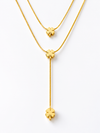 Lucky Clover Lariat Necklace