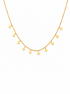 Minimal Square Charm Necklace
