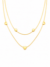 Layered Heart Necklace