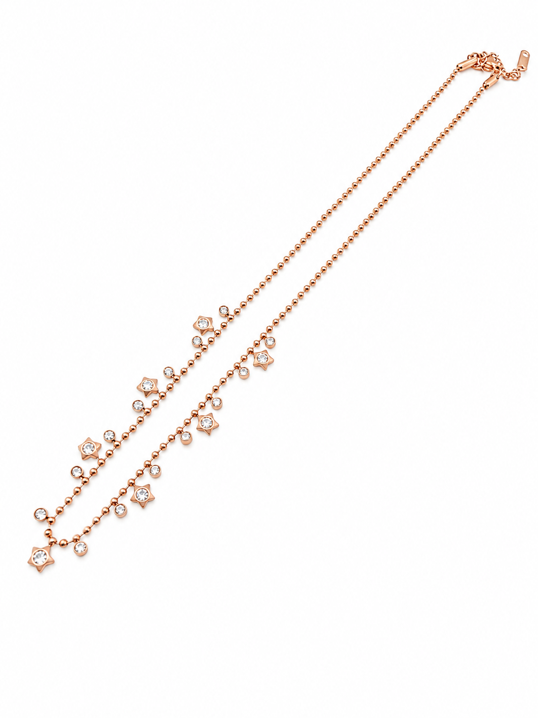Rose Gold Star Charm Necklace