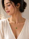Emerald Oval Pendant
