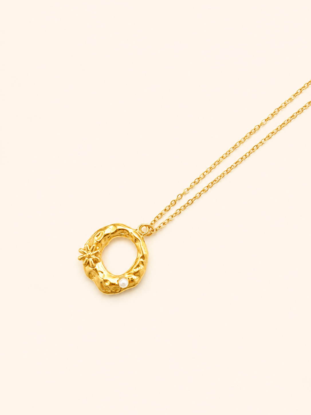 Floral Halo Pendant